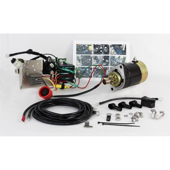 New Electric Starter Conversion Kit Fits Nissan 1992-2003 Ns25 Ns30 Engines