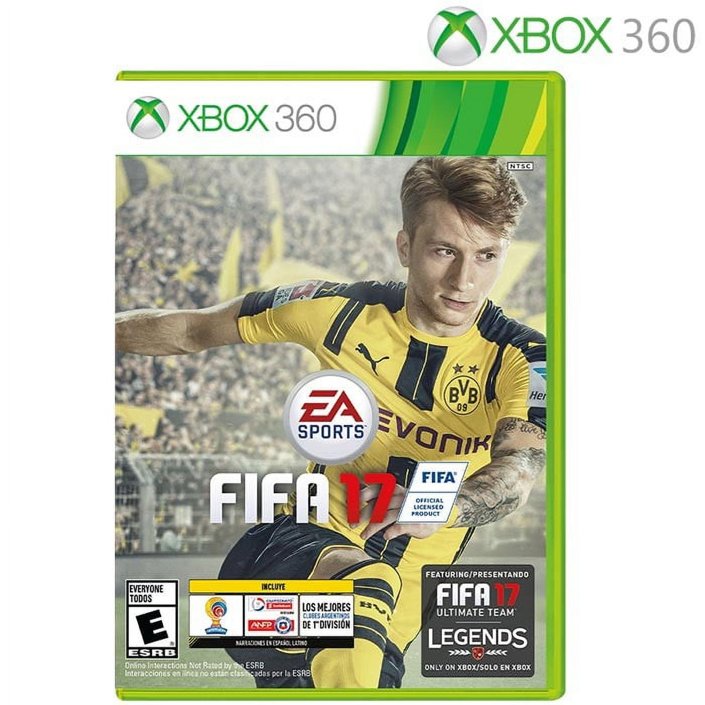 Kit 2 Jogos FIFA 18 + NFL 17 Xbox 360 Mídia Digital Original – Alabam