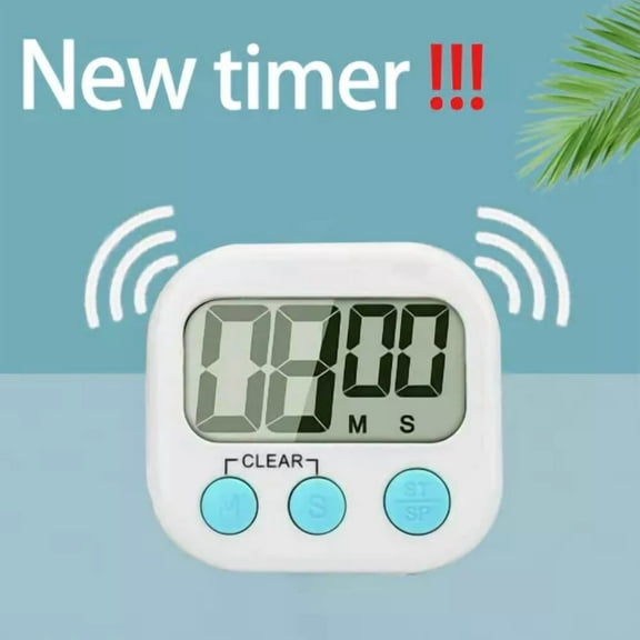 New Electronic Reminder Kitchen Countdown Timer Learn Baking Time Management