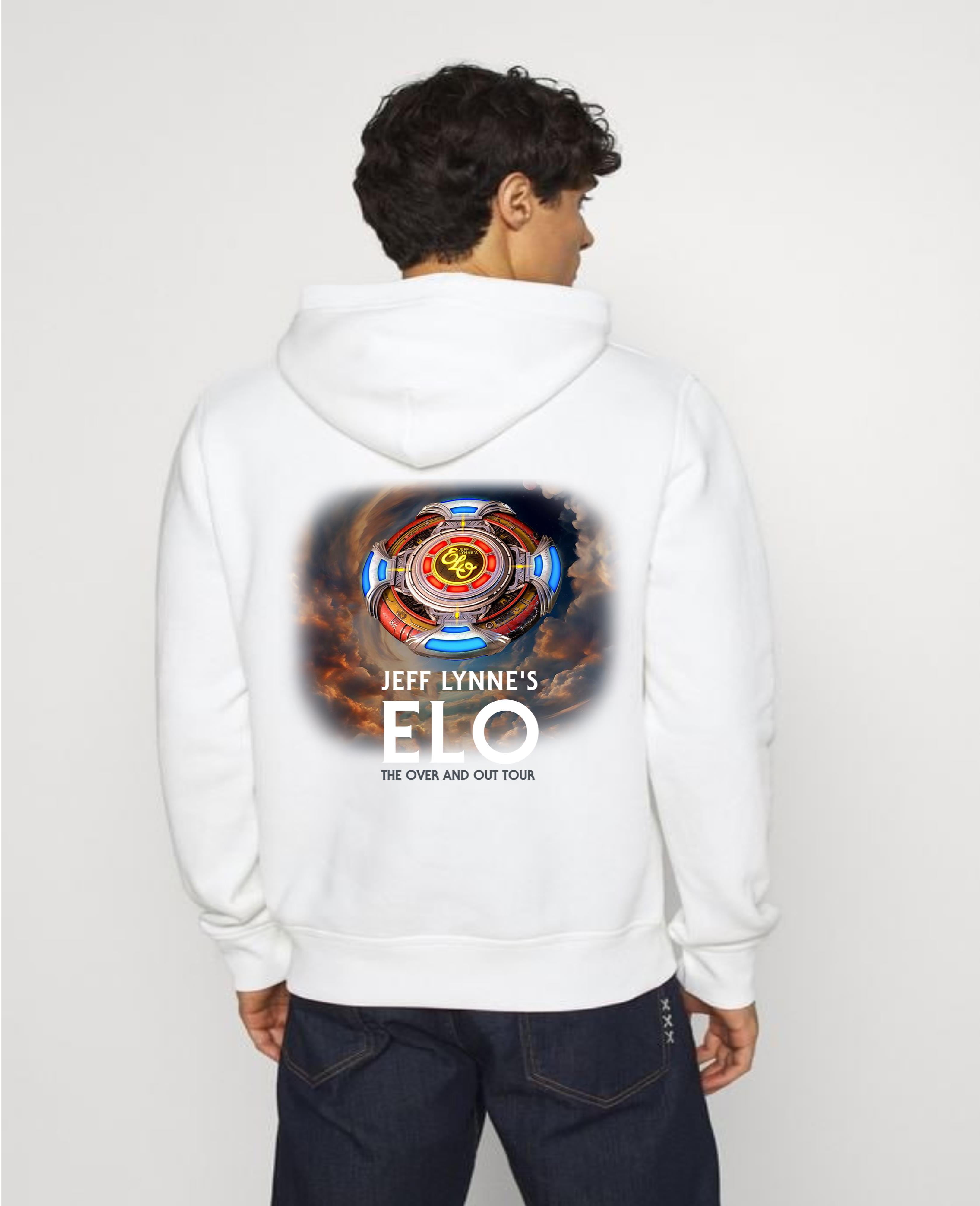 New Elo The Over And Out Tour 2025 Black Sweatshirt