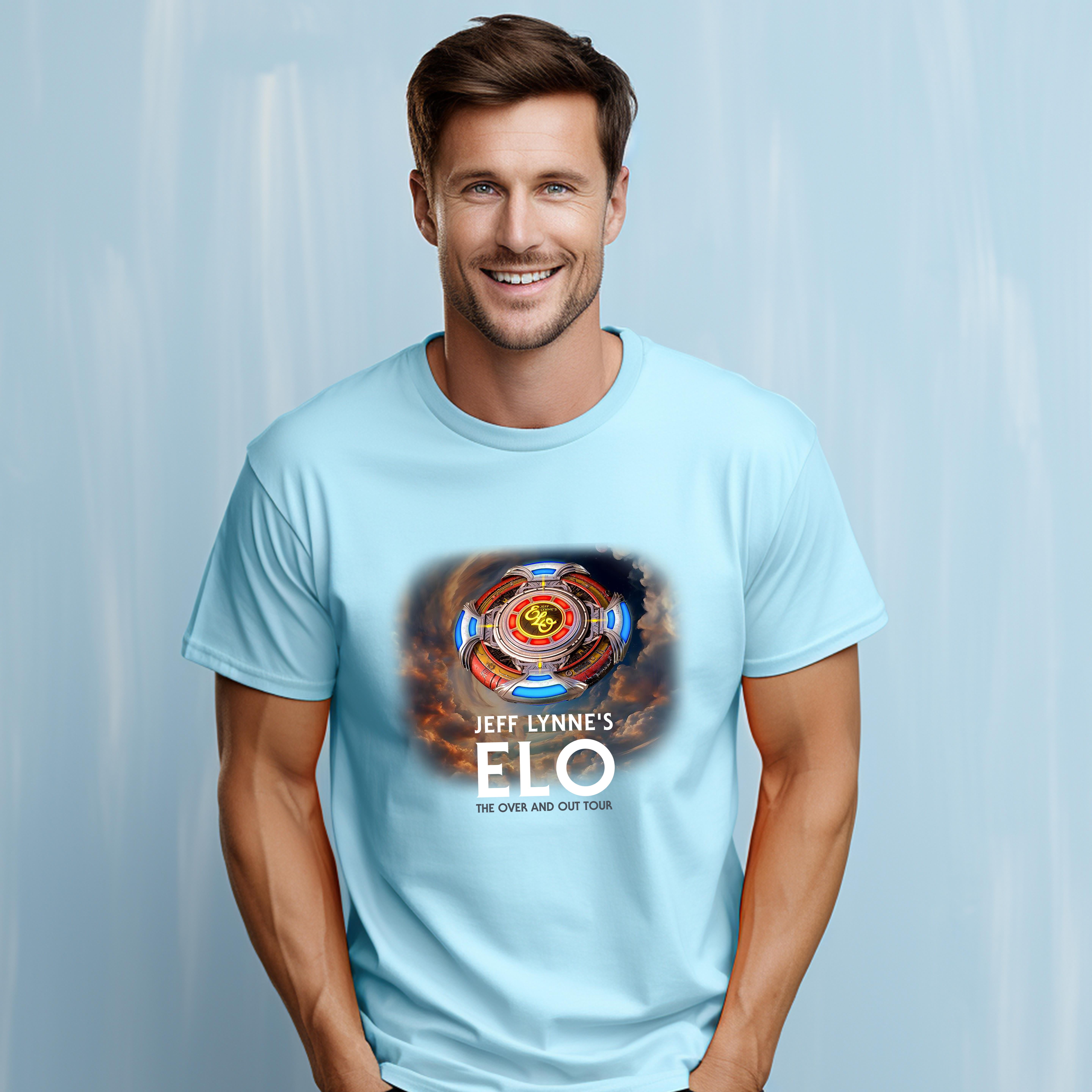 New Elo The Over And Out Tour 2025 Black TShirt, Unisex TShirt Your