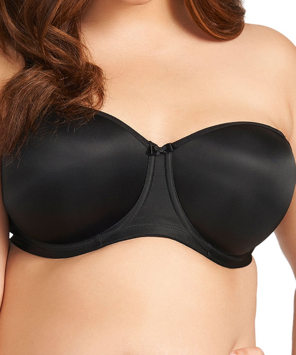 New Elomi Lingerie Smoothing UW Moulded Strapless Bra 1230 Black Various  Sizes