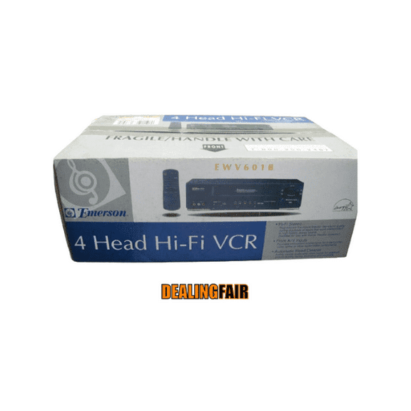 New Emerson EWV601B HI-FI VCR