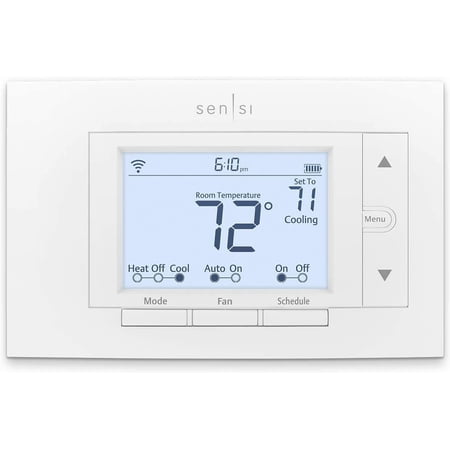 New Emerson Model 1F87U-42WF Sensor Wi-Fi Thermostat for Smart Home, Pro Version, Works with Alexa