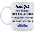 thumbnail image 1 of New Employee Welcome Gift for Coworker - New Hire Gift - Gift for New Employee Teammate Intern Staff Coworker - 11oz Coffee Mug (New Job), 1 of 7