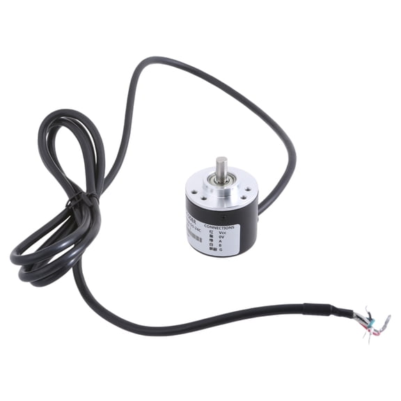 New Encoder 600 P / R 5V-24V Incremental Rotary AB 2 Phase 6mm Shaft + Coupling