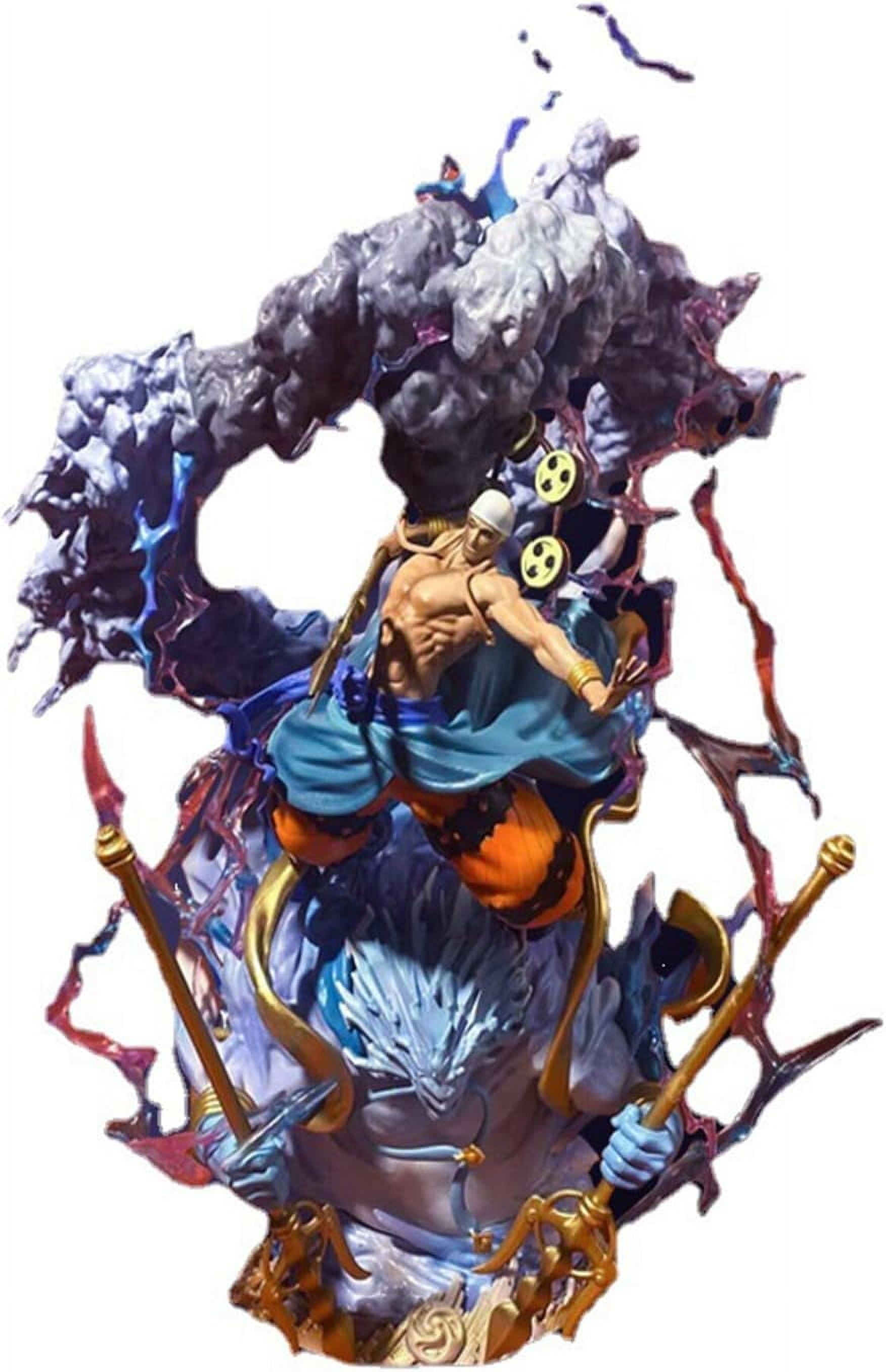New Enel (combat Ver) Character Anime Model Statue Action Figures Desktop Ornament Popular Decorations Fan Souvenirs Creative Gift Collectable