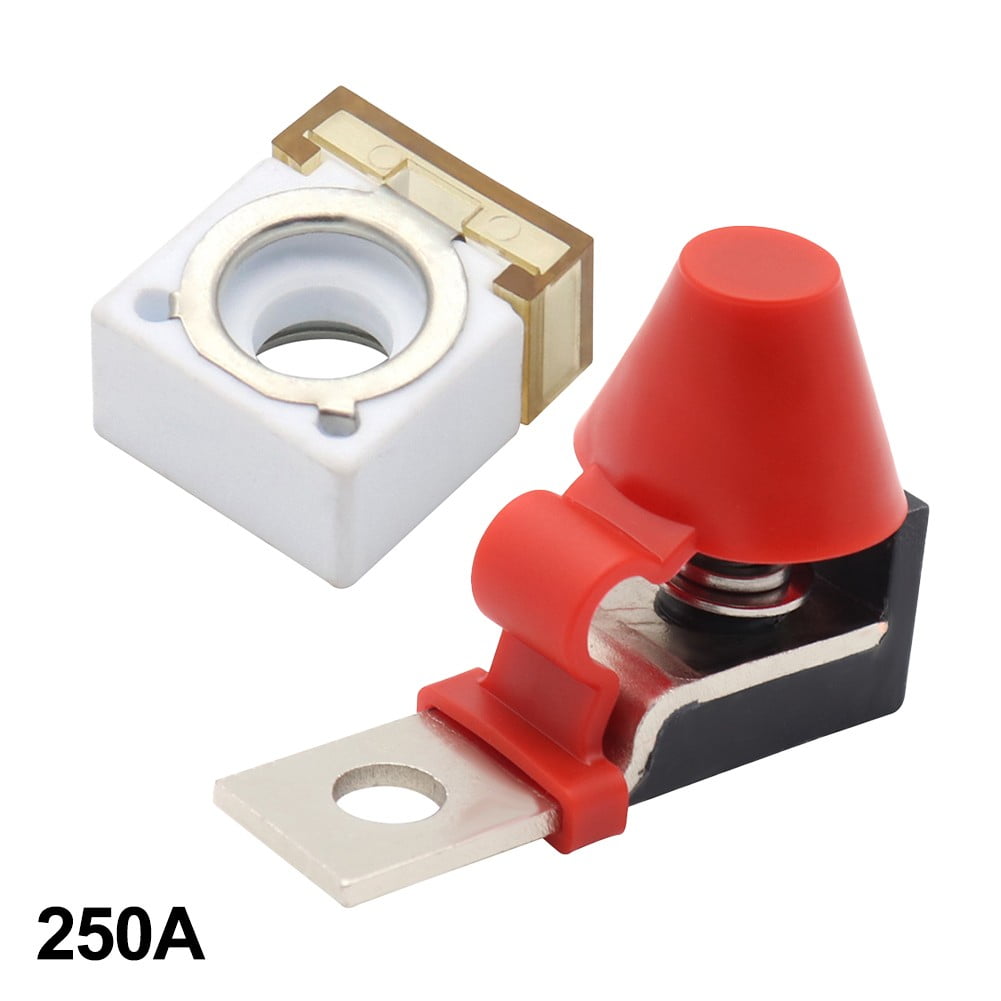 New Energy Electric Vehicle Battery Fuse Holder 58V Square Battery Fuse