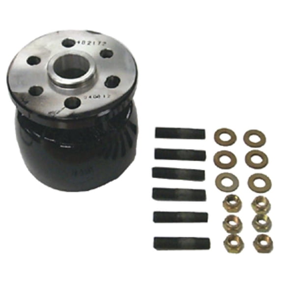 MerCruiser Sterndrive Engine Coupler Compatible with GM 4.3L V6 5.0L 5.7L V8 305 350 CID Alpha One 2-Piece to 1-Piece Rear Main Seal Conversion Kit 14505A2 OMC 775495