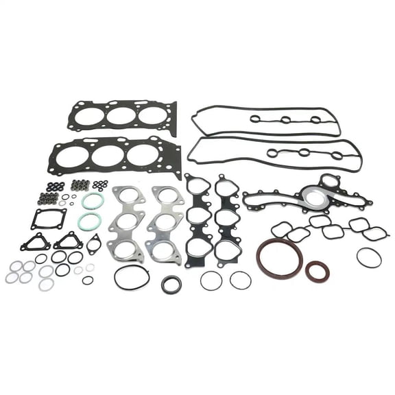 New Engine Gasket Set Compatible With Toyota Tacoma X-Runner 6 Cyl 4.0L FJ Cruiser TRD Special Edition 6 Cyl 4.0L Tundra Base 6 Cyl 4.0L 2003-2011 By REPT962506