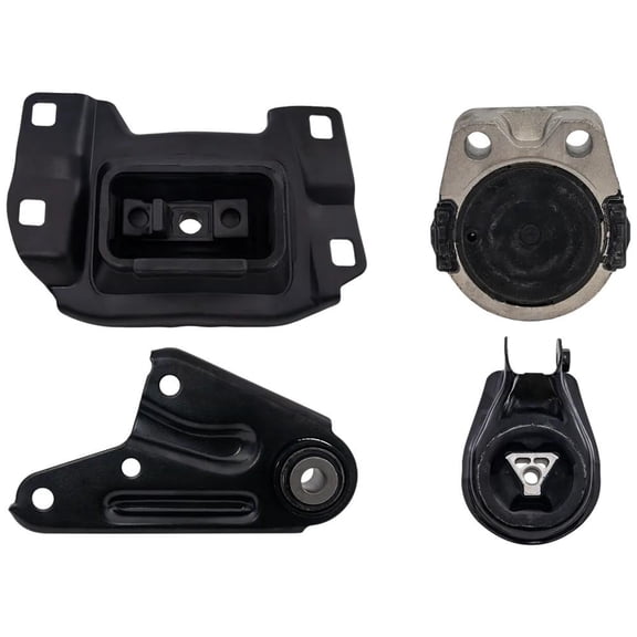 New Engine Mount Kit Compatible With Mazda 3 i 4 Cyl 2.0L 3 S 4 Cyl 2.3L 3 SP23 4 Cyl 2.3L 5 GT 4 Cyl 2.3L 3 GT 4 Cyl 2.3L 2004-2010 By BP4S39070B 3M516P082A BP4N39010C 5S4Z6038BB