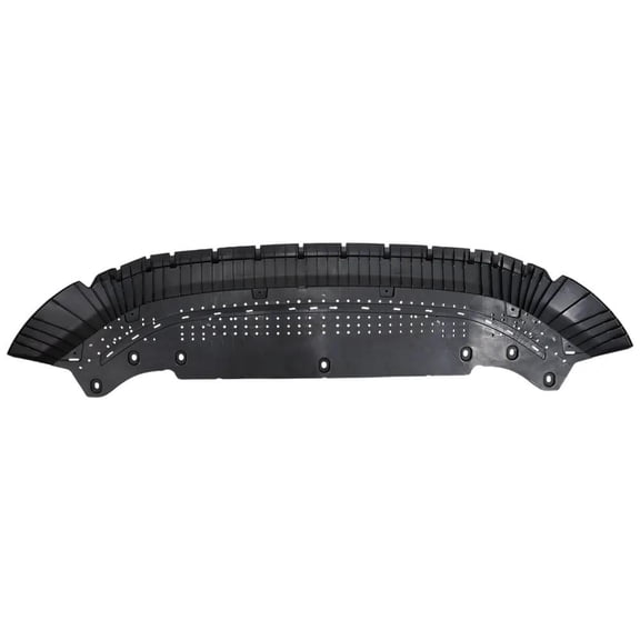 Lower Engine Cover Splash Shield Compatible with 2019-2023 Audi A6 2.0L 4-Cyl 3.0L V6 Front Protective Shield Under Engine Undercarriage Protection Road Debris Bolt-On Fit