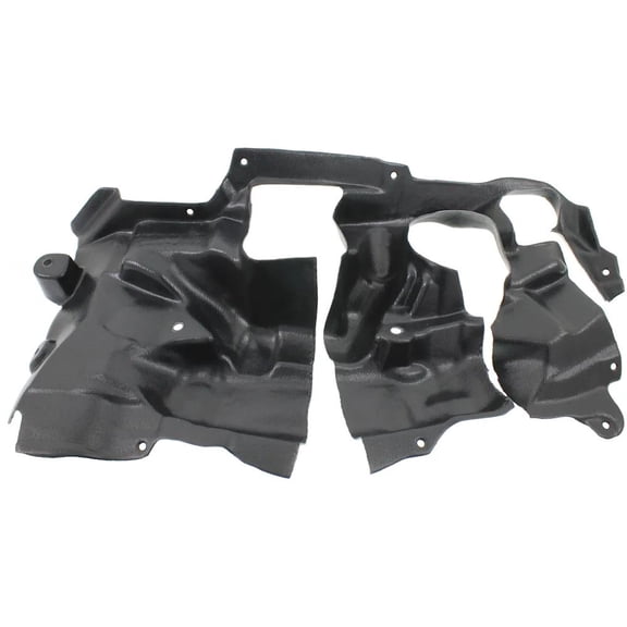 Inner Fender Guard Compatible with 2009-2019 BMW 528I 535D 535I Right Passenger Side 2.0L 4-Cyl 3.0L V6 Bolt-On OEM 51757185170 550I 640I 650I 4.4L V8 6.0L 12-Cyl Under Engine