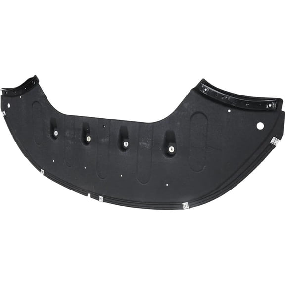 Under Engine Cover Splash Guard Compatible with 2015-2017 Hyundai Sonata Front Plastic Guard 29110C2000 Undercarriage Protection Road Debris Shield Bolt-On Fit Direct Fit Engine Guard