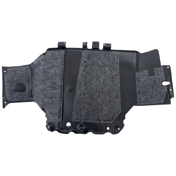 Engine Splash Guard Under Cover Compatible with 2011-2017 Jeep Compass Front 2.4L 4-Cyl 2.0L 4-Cyl Bolt-On OEM 5113536AA Under Engine Undercarriage Protection Road Debris Shield