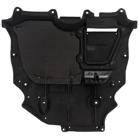 Lower Engine Cover Splash Shield Compatible with 2023-2025 Lexus Rx350 Rx350H Rx450H+ 2.4L 4-Cyl 2.5L 4-Cyl Center Protective Shield Rx500H Under Engine Undercarriage Protection