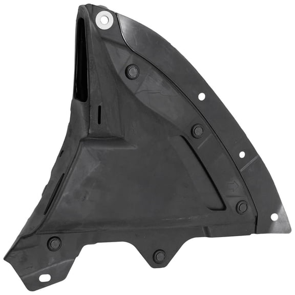 Fender Splash Shield Compatible with 2020-2023 Mazda Cx-30 Right Passenger Side Plastic Guard DGH95613Y Under Engine Undercarriage Protection Road Debris Shield Bolt-On Fit Direct Fit