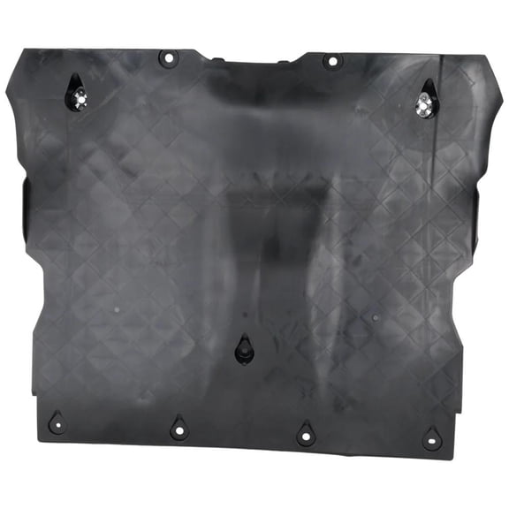 Lower Engine Cover Splash Shield Compatible with 2020-2024 Tesla Model Front Protective Shield Under Engine Undercarriage Protection Road Debris Shield Bolt-On Fit Direct Fit OE Spec