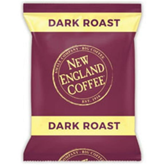 New England Coffee NCF026190 French Roast Coffee, Dark Brown