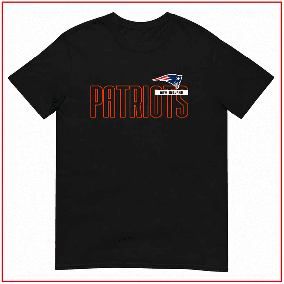 New England Football Team Performance Fan Graphic Unisex T Shirt Top V90257 Size S- 5XL