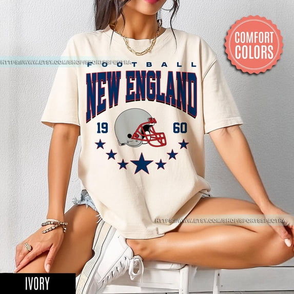 New England Football Vintage Style T-Shirt,The Pats T-Shirt,Vintage New England Fan Gift Crewneck, Patriots T-Shirt
