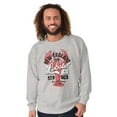 thumbnail image 1 of New England Lobster Maine Seafood Sweatshirt for Men or Women Brisco Brands S, 1 of 6