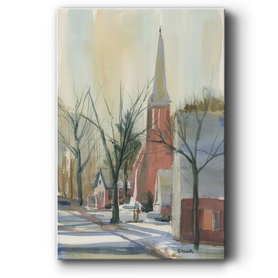 New England Main Street- Gallery Wrapped Canvas