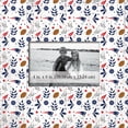 thumbnail image 1 of New England Patriots 10'' x 10'' Floral Pattern Frame, 1 of 1