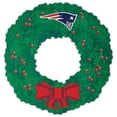 thumbnail image 1 of New England Patriots 16'' Team Wreath Sign, 1 of 1