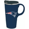 thumbnail image 1 of New England Patriots 17oz. Travel Latte Mug with Gift Box, 1 of 2