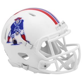 Riddell New England Patriots 1982-1989 Throwback Speed Mini Helmet