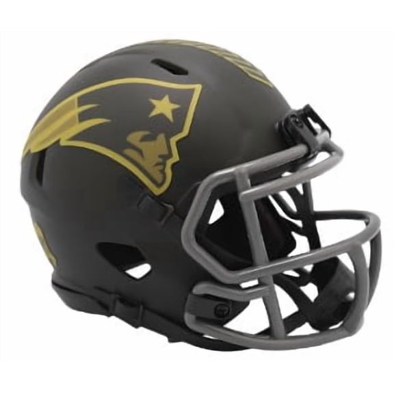 Riddell New England Patriots 2025 Salute to Service Mini Football Helmet, 1-Count