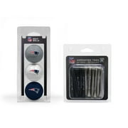 New England Patriots 3-Golf Ball & 50-Golf Tee Set