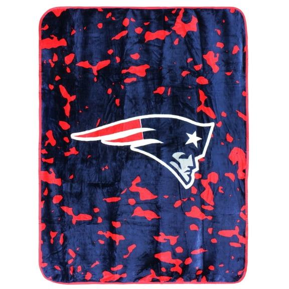 New England Patriots 50 x 60 Teen Adult Unisex Comfy Throw Blanket