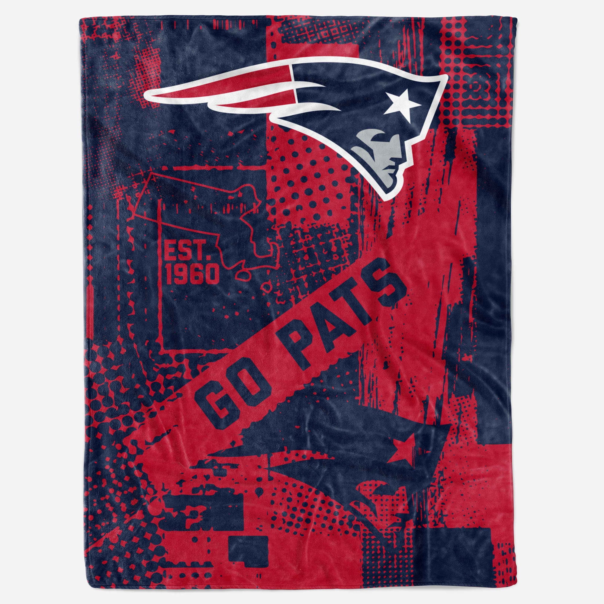 Patriots blanket walmart sale
