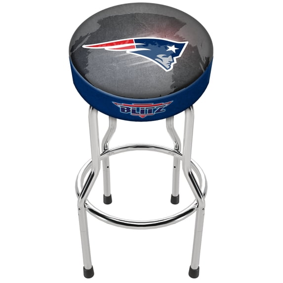 New England Patriots Adjustable NFL Blitz Team Pub Stool, Arcade1Up