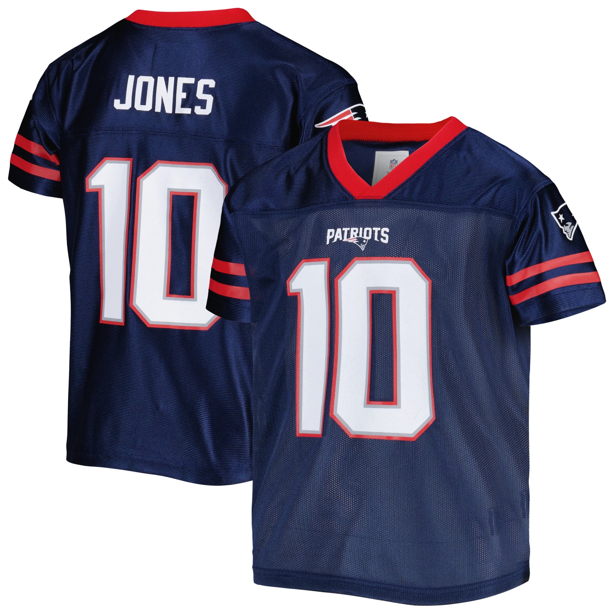 New England Patriots Boys 4-18 Player Jersey-Jones 9K1BXFGMX XXL18