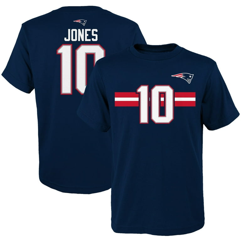 New England Patriots Boys 4 18 SS Player Tee Jones 9K1BXFE98 M8 Walmart