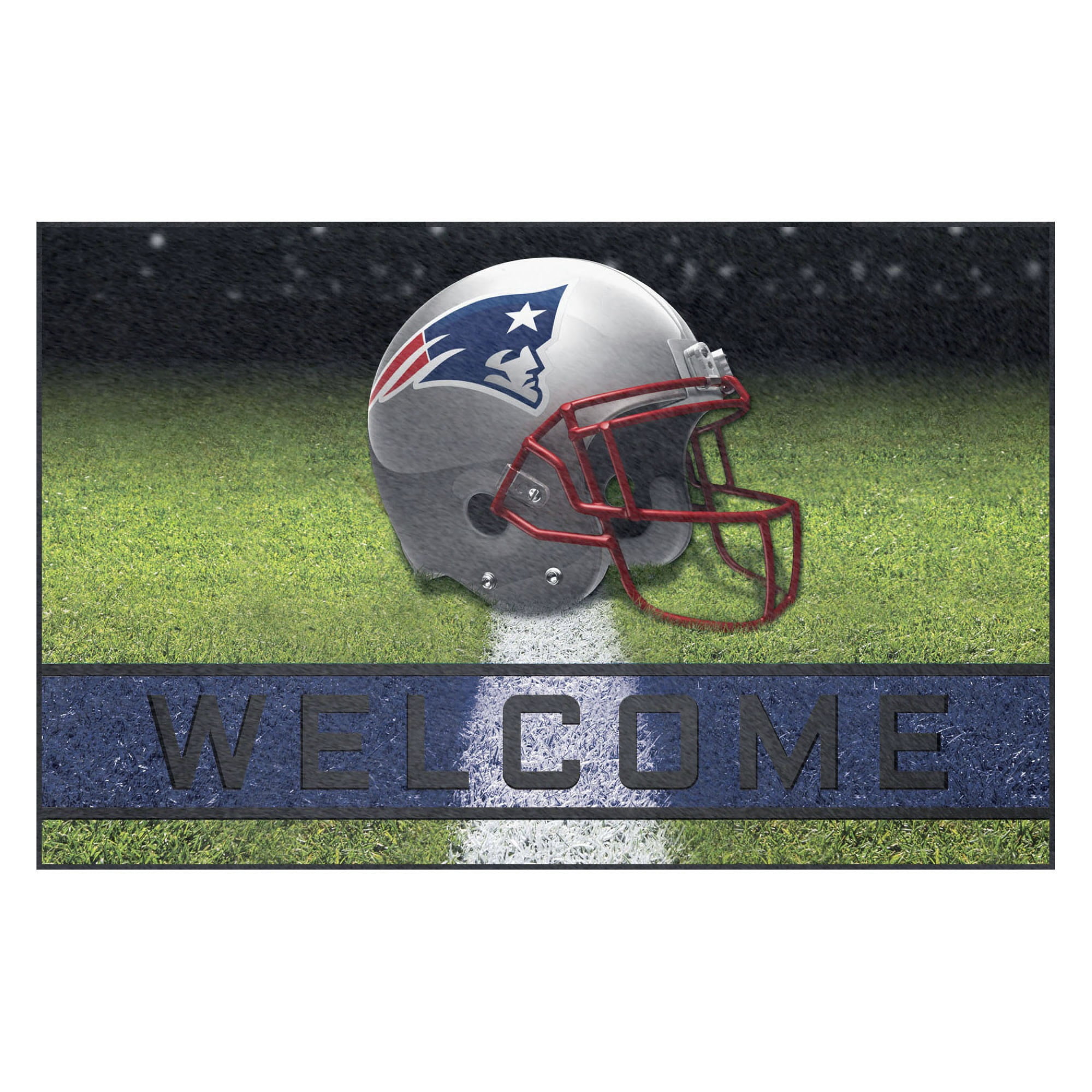 New England Patriots Football Rug