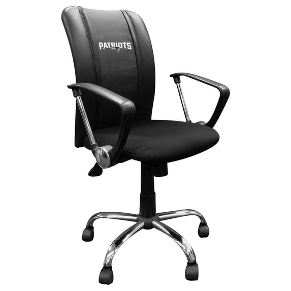 New England Patriots Curve Task Office Chair