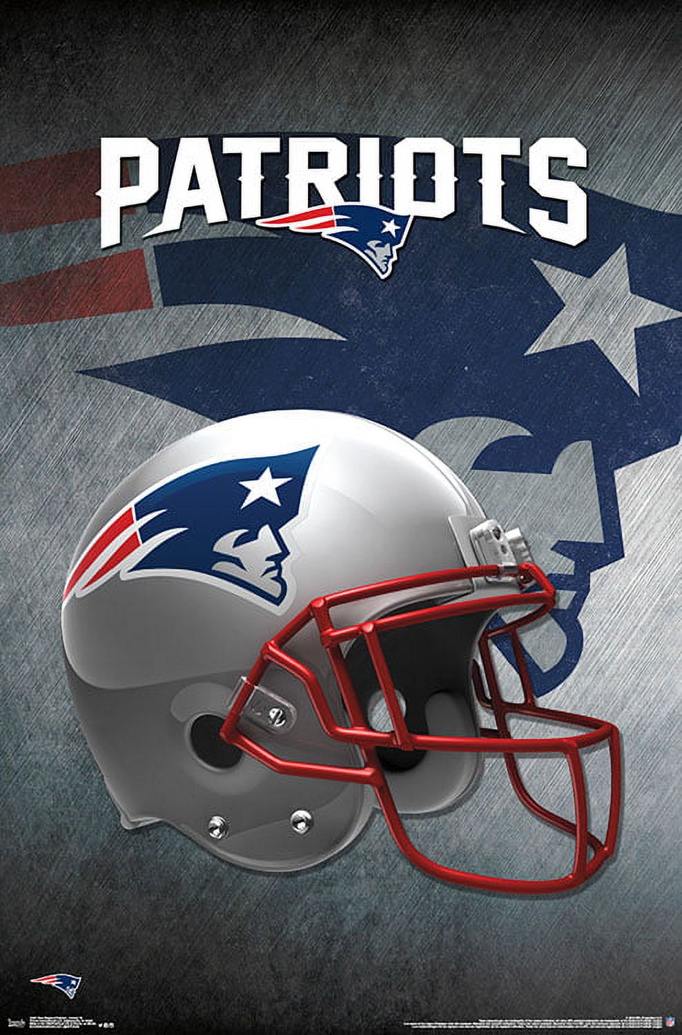 New England Patriots - Helmet Poster Clip Bundle