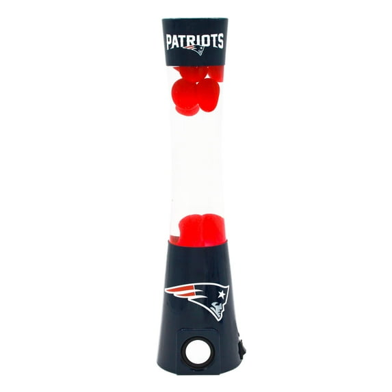 New England Patriots Magma Lamp with Bluetooth Speaker