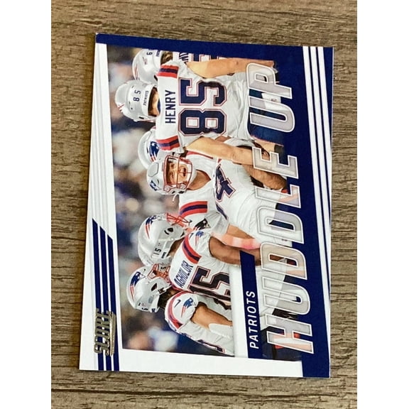 New England Patriots New England Patriots NFL 2022 Score: Huddle Up Red HU-NE