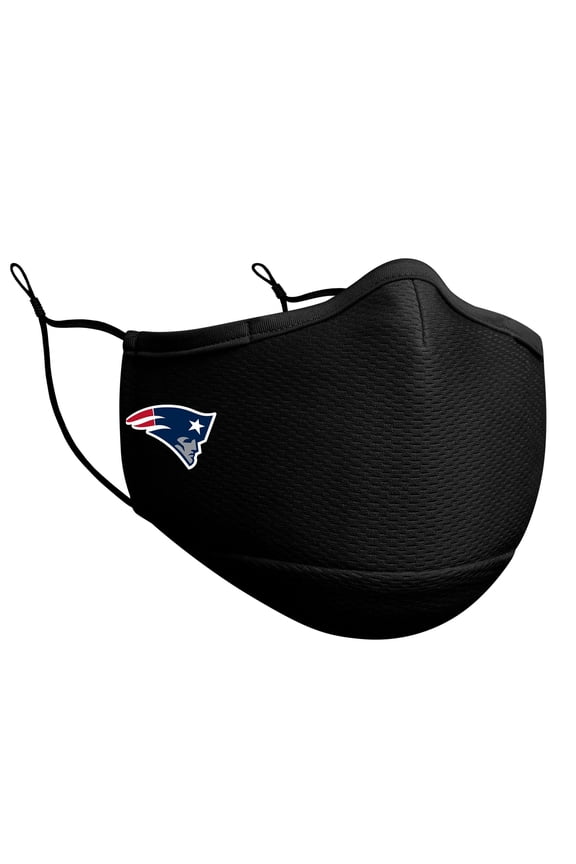 New England Patriots New Era Adult On-Field Face Covering - Black