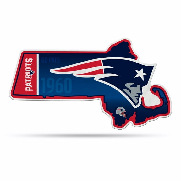 Patriots 18" State Shape Pennant