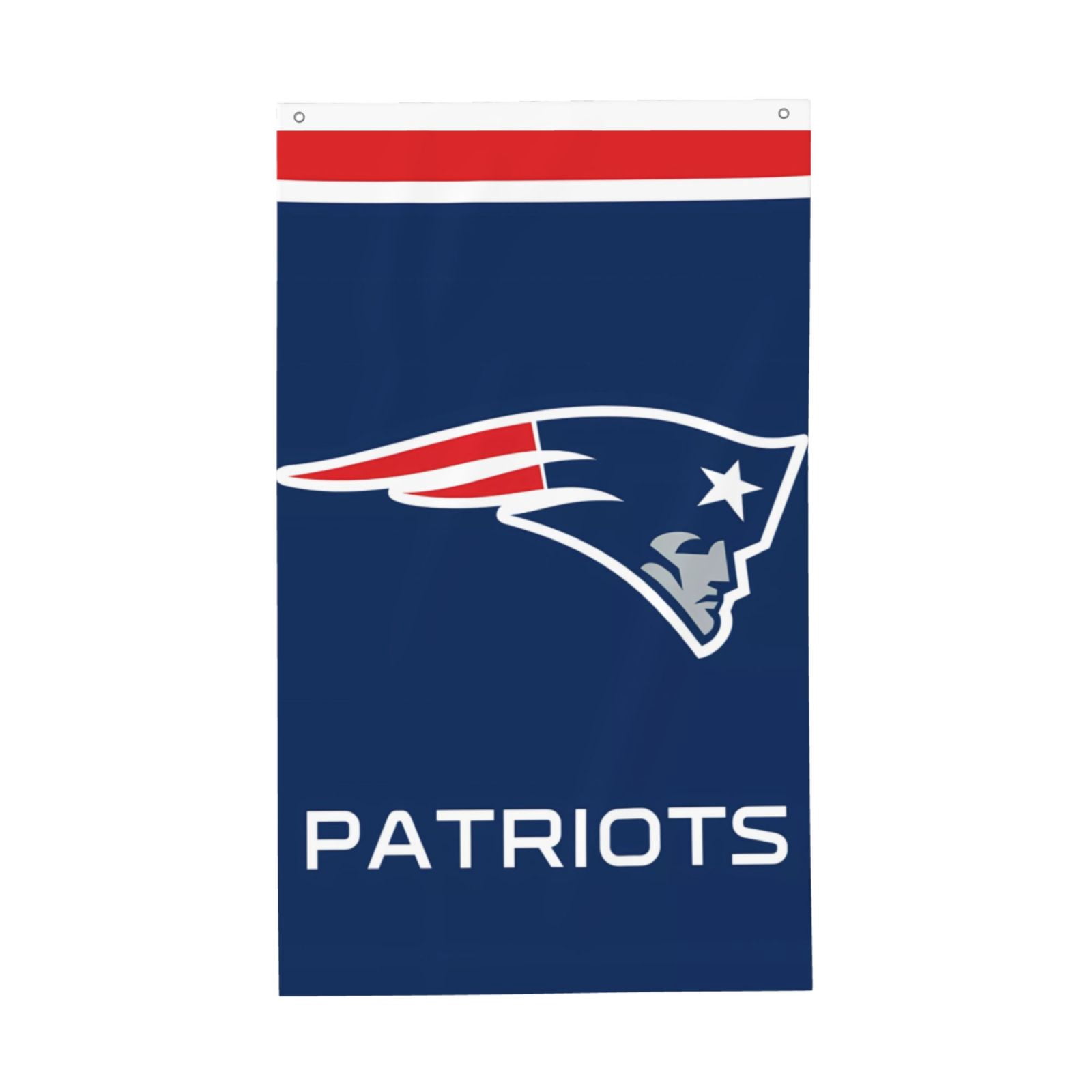 New England Patriots 4ft X 6ft Large Flag - Double Sided, Durable Polyester, Metal Grommets For Tailgating & Yard Display - View #3