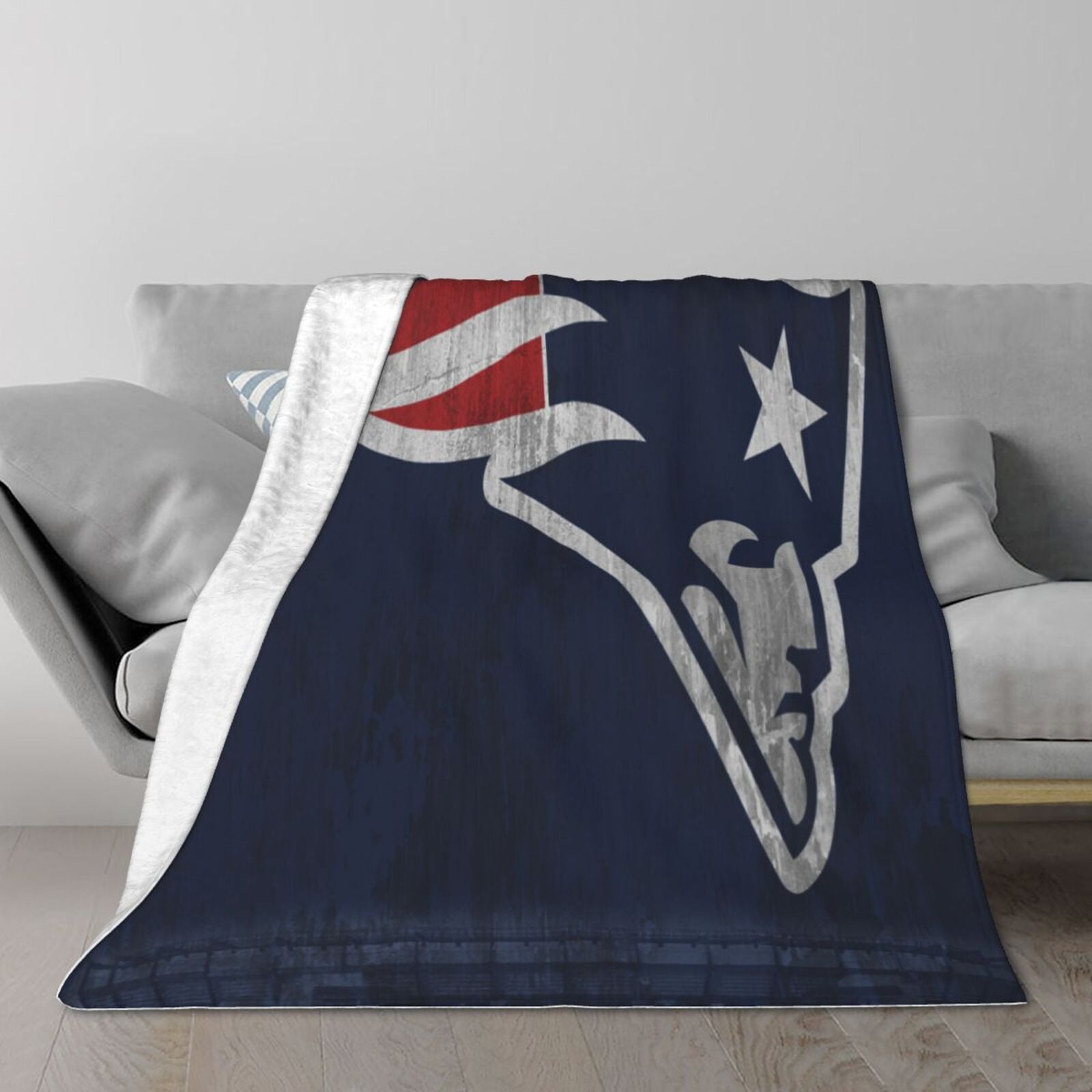 NewEnglandPatriots Throw Blanket 60"X50" Ultra Soft Cozy Warm