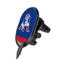 thumbnail image 1 of New England Patriots Throwback Wireless Magnetic Car Charger, 1 of 1