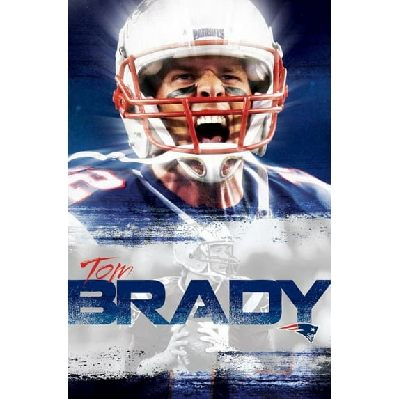 New England Patriots - Tom Brady 16 Poster Print (22 x 34)