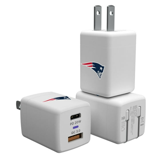 New England Patriots USB A/C Charger